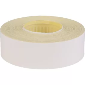 Árazószalag, folyamatos, 22 mm x 14,5 m, fehér