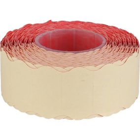 Árazószalag, 22x12 mm, piros