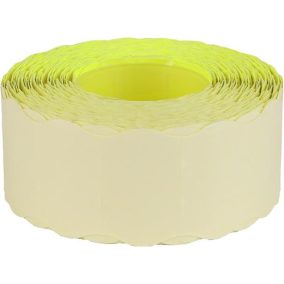 Árazószalag, 25x16 FLUO citrom