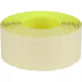 Árazószalag, 25x16 FLUO citrom