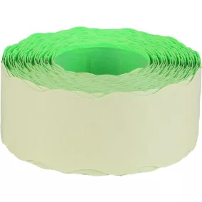 Árazószalag, 25x16 FLUO zöld