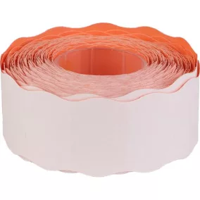 Árazószalag, 25x12 mm, narancs