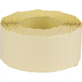 Árazószalag, 25x16 mm, citrom