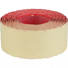 Árazószalag, 25x16 mm, piros