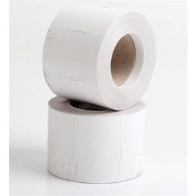 Polccímke, thermo, 38×55 mm, nem öntapadó, 600 db/tekercs, fehér   Polccímke, thermo, 38×55 mm, nem öntapadó, 600 db/tekercs, fehér
