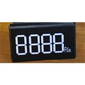 Papír árjelző digitális karakterekkel, 30x55 mm, 200 db/cs, fekete   Papír árjelző digitális karakterekkel, 30x55 mm, 200 db/cs, fekete