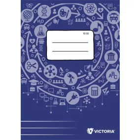   Füzet, tűzött, A5, vonalas, 32 lap, 3. osztály, VICTORIA PAPER Circle "12-32"