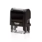   Bélyegző, TRODAT "Printy 4912", fekete ház, fekete párnával