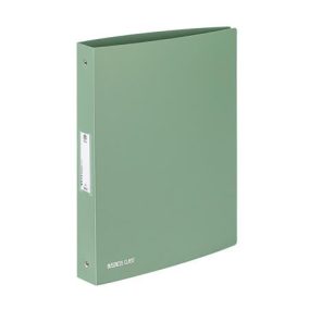   Gyűrűs könyv, 4 gyűrű, 40 mm, A4, VIQUEL "Business Class", khaki