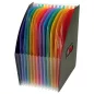   Iratpapucs, PP, 12 részes, VIQUEL, "Rainbow Class", fekete