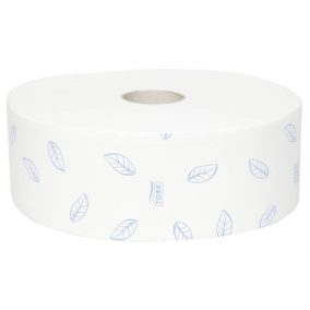  Toalettpapír, T1 rendszer, 2 rétegű, 26 cm átmérő, Premium, TORK "Soft Jumbo", fehér