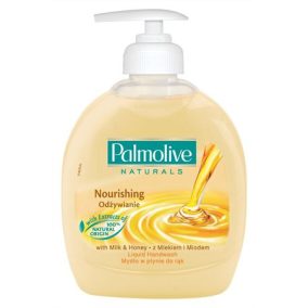 Folyékony szappan, 0,3 l, PALMOLIVE Nourishing "Milk and Honey"   Folyékony szappan, 0,3 l, PALMOLIVE Nourishing "Milk and Honey"