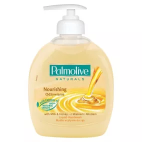   Folyékony szappan, 0,3 l, PALMOLIVE Nourishing "Milk and Honey"