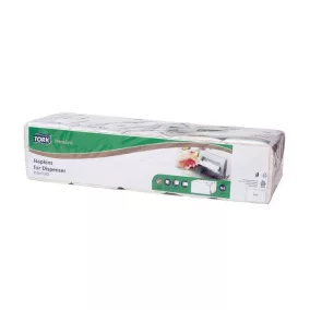   Szalvéta, adagolós, 2 rétegű, 21,3x33 cm, N4 rendszer, Premium, TORK "Xpressnap Extra Soft", fehér