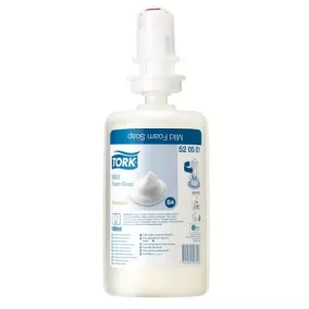   Habszappan, enyhén illatosított, 1 l, S4 rendszer, TORK, átlátszó
