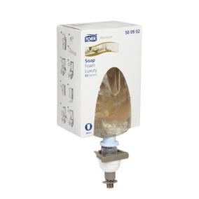 Habszappan, 0,8 l, S3 rendszer, TORK "Luxus Soft", átlátszó   Habszappan, 0,8 l, S3 rendszer, TORK "Luxus Soft", átlátszó