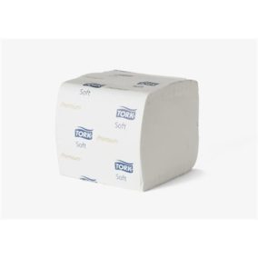 Toalettpapír, hajtogatott, T3 rendszer, 2 rétegű, Premium, TORK "Folded", fehér   Toalettpapír, hajtogatott, T3 rendszer, 2 rétegű, Premium, TORK "Folded", fehér
