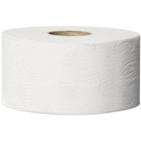 Toalettpapír, T2 rendszer, 2 rétegű, 18, 8 cm átmérő, Advanced, TORK "Mini Jumbo", fehér   Toalettpapír, T2 rendszer, 2 rétegű, 18, 8 cm átmérő, Advanced, TORK "Mini Jumbo", fehér