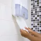   Kéztörlő adagoló, Interfold hajtogatás, H2 rendszer, Elevation, TORK "Xpress Multifold Mini", fehér