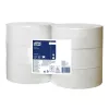 Toalettpapír, T1 rendszer, 2 rétegű, 26 cm átmérő, Universal, TORK "Jumbo", fehér 