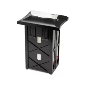   Szalvéta adagoló, 34,3x 25,1x17,8 cm, pultba süllyeszthető tehető, N4 rendszer, TORK " Xpressnap", fekete