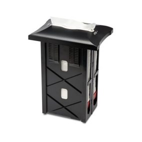   Szalvéta adagoló, 34,3x 25,1x17,8 cm, pultba süllyeszthető tehető, N4 rendszer, TORK " Xpressnap", fekete