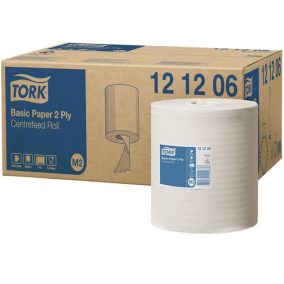 Kéztörlő, tekercses, belsőmag-adagolás, 2 rétegű, M2 rendszer, Universal, TORK, fehér   Kéztörlő, tekercses, belsőmag-adagolás, 2 rétegű, M2 rendszer, Universal, TORK, fehér