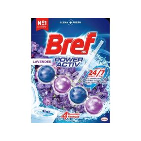 WC illatosító golyók, 50 g, BREF "Power Aktiv", levendula   WC illatosító golyók, 50 g, BREF "Power Aktiv", levendula