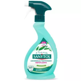   Általános tisztító- és fertőtlenítő spray, 500 ml, SANYTOL, eukaliptusz