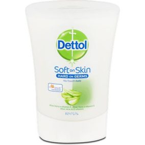 Folyékony szappan utántöltő, 250 ml, DETTOL, Aloe Vera és E-vitamin   Folyékony szappan utántöltő, 250 ml, DETTOL, Aloe Vera és E-vitamin