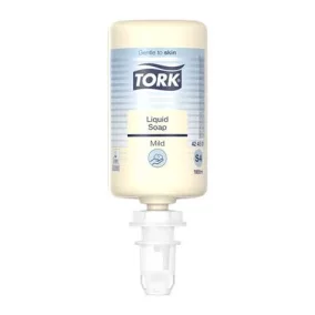   Folyékony szappan, 1 l, S4 rendszer, TORK "Enyhén illatosított", világossárga