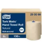   Kéztörlő, tekercses, 2 rétegű, H1 rendszer, Advanced, TORK "Matic", natúr