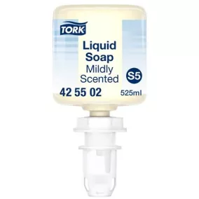   Folyékony szappan, 0,525 l, S5 rendszer, TORK "Mini", enyhén illatosított, világos sárga