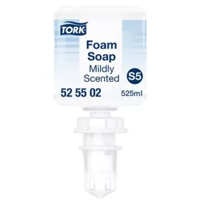   Habszappan, 0,525 l, S5 rendszer, TORK "MIni", enyhén illatosított, átlátszó