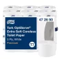   Toalettpapír, belsőmag nélküli, T7 rendszer, 3 rétegű, 13,1 cm átmérő, Premium, TORK "OptiServe", fehér