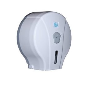   Toalettpapír adagoló, 32,5x31x13 cm, "Yes", fehér