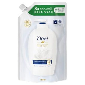 Folyékony szappan, utántöltő, 750 ml, DOVE "Deeply Nourishing"   Folyékony szappan, utántöltő, 750 ml, DOVE "Deeply Nourishing"