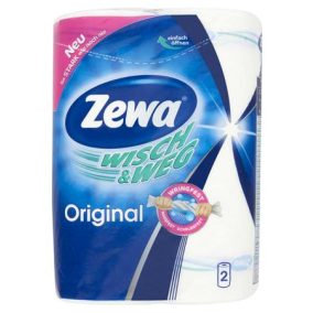 Háztartási papírtörlő, 2 rétegű, 2 tekercses, ZEWA "Wisch&Weg Original"   Háztartási papírtörlő, 2 rétegű, 2 tekercses, ZEWA "Wisch&Weg Original"