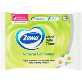 Toalettpapír, nedves, 42db, ZEWA, kamilla Toalettpapír, nedves, 42db, ZEWA, kamilla