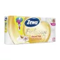   Toalettpapír, 4 rétegű, kistekercses, 8 tekercs, ZEWA "Exclusive", almond blossom