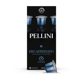   Kávékapszula, Nespresso® kompatibilis, 10 db, PELLINI, "Top koffeinmentes"