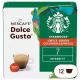 Kávékapszula, 12 db, STARBUCKS by Dolce Gusto®, "Espresso Colombia"