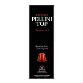   Kávékapszula, Nespresso® kompatibilis, 10 db, PELLINI, "Top"