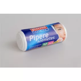   Szemeteszsák, pipere, 10 l, 45 db, 34×44 cm, 5 µ, MAZZINI "Premium", fehér