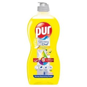 Mosogatószer, 450 ml, PUR, citrom Mosogatószer, 450 ml, PUR, citrom