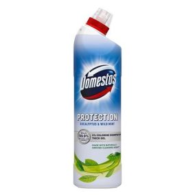   Általános fertőtlenítőszer, klórmentes, 0,7 l, DOMESTOS "Protection", eukaliptusz-vadmenta
