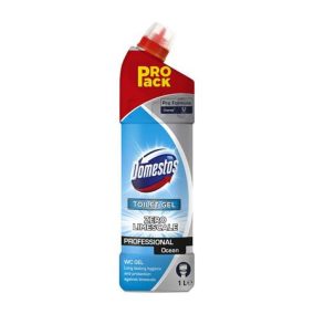 WC tisztító gél, 1 l, DOMESTOS "Professional", óceán   WC tisztító gél, 1 l, DOMESTOS "Professional", óceán