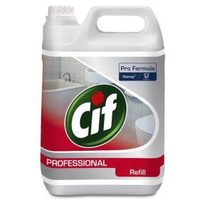 Fürdőszobai tisztító- és vízkőoldószer, 5 l, CIF Fürdőszobai tisztító- és vízkőoldószer, 5 l, CIF