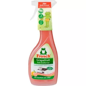   Konyhai tisztító- és zsíroldó spray, 500 ml, FROSCH, grapefruit