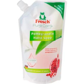 Folyékony szappan utántöltő, 500 ml, FROSCH, gránátalma   Folyékony szappan utántöltő, 500 ml, FROSCH, gránátalma